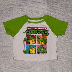 Teenage Mutant Ninja Turtles Cropped Tee